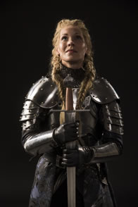 Photo of Tracie Lane as Joan of Arc